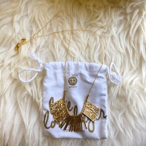 Gorjana gold necklace
